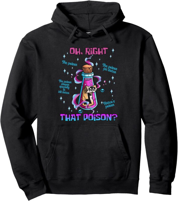 Vintage Funny Drink Right That Poison-Llama Halloween ltsp Pullover Hoodie