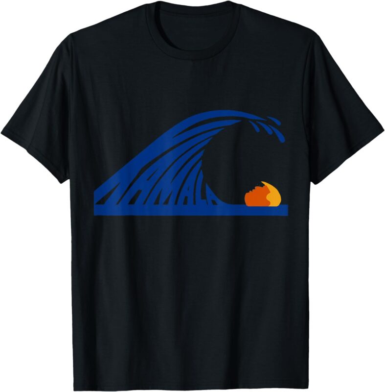 Wave of Blue Cats for Kamala Funny Trump For ladies for Guy T-Shirt
