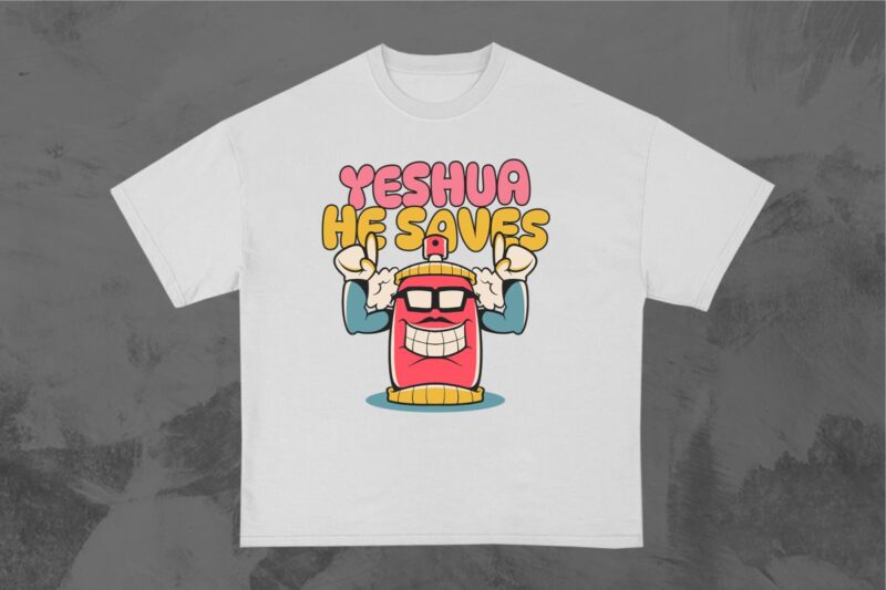 Christian Graffiti T-Shirt Designs Bundle