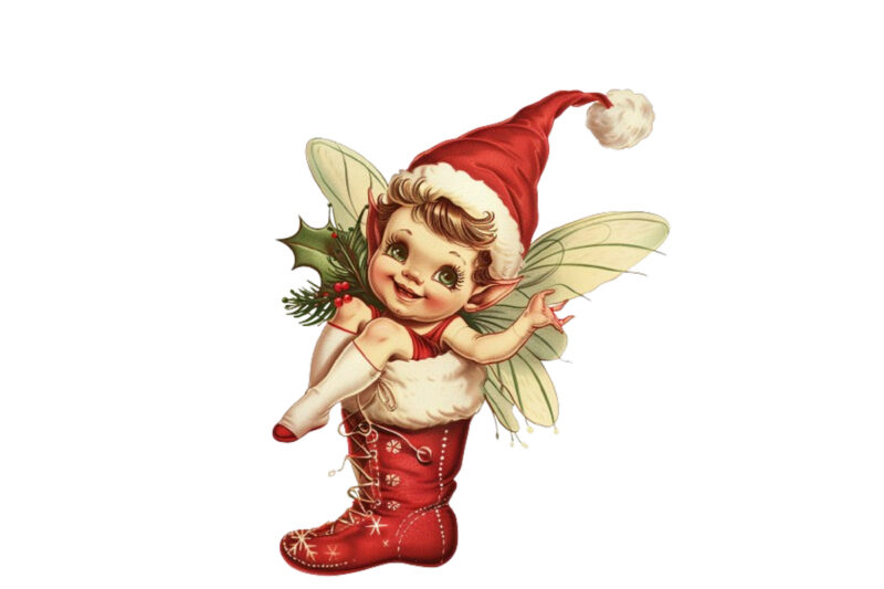 baby fairy Santa