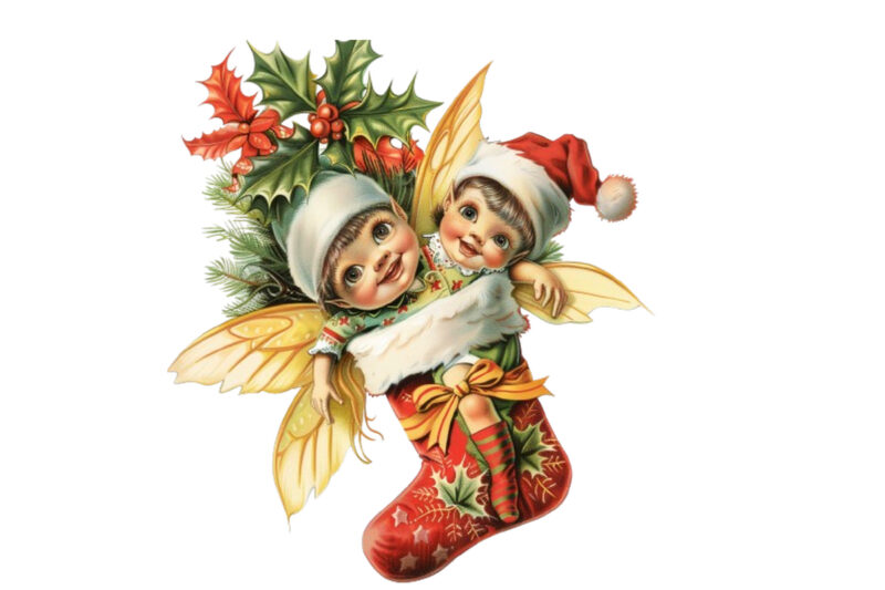 baby fairy Santa