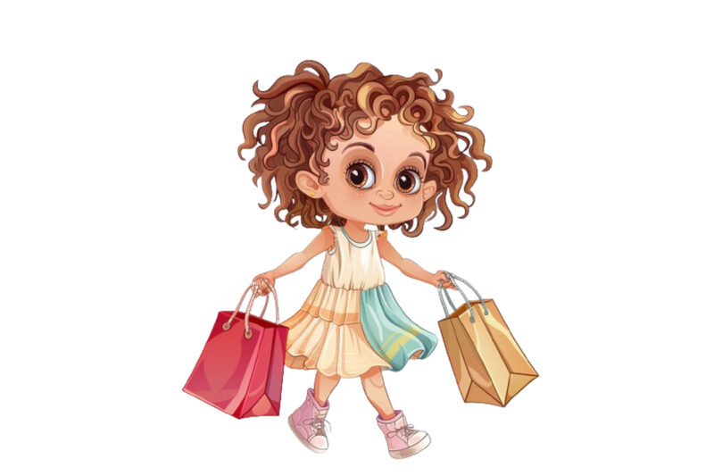 little girl character
