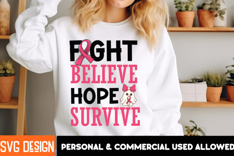 Breast Cancer t-Shirt Design Bundle,awareness Month SVG Bundle,Her Fight Is Our Fight Svg Png, Breast Cancer Awareness Svg,Breast Cancer Awa