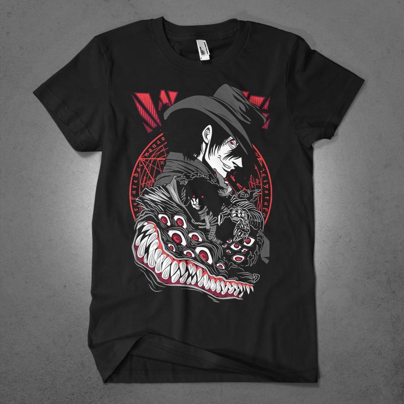 Populer anime lover part 31 tshirt design bundle illustration