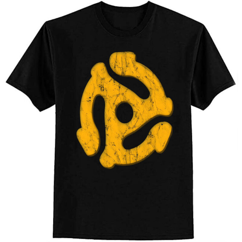 45 Record Adapter (Distressed) T-Shirt