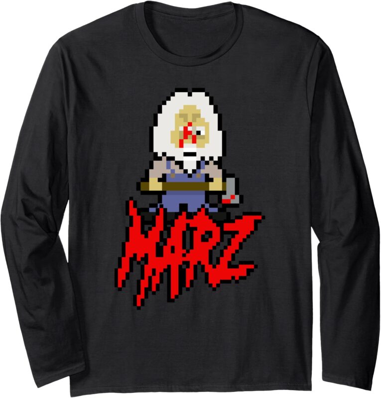 8-Bit Marz! Long Sleeve T-Shirt