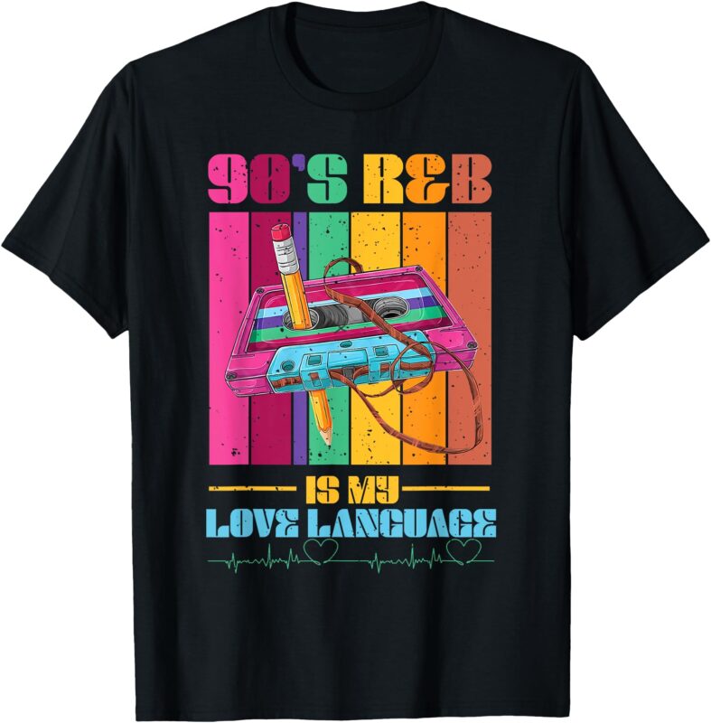 90’s R&B RnB Music Lover For Men Women Girl T-Shirt