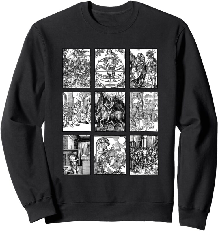 Albrecht Durer famous illustration retro vintage classic art Sweatshirt