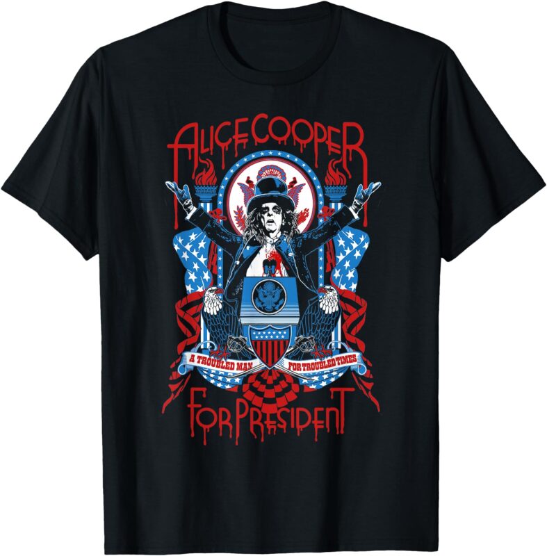 Alice Cooper – Presidential Podium T-Shirt