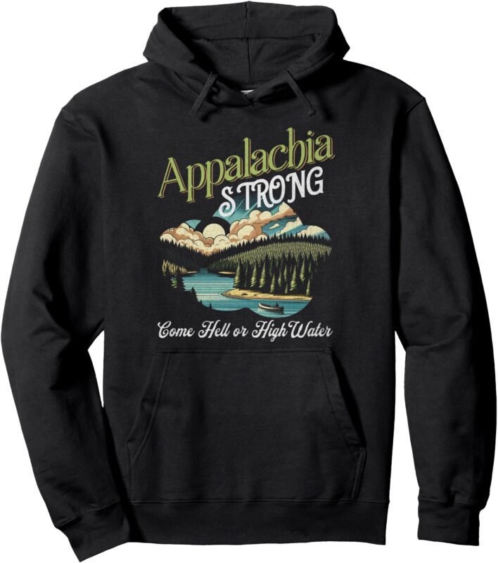 Appalachia Strong NC Mountains Pullover Hoodie