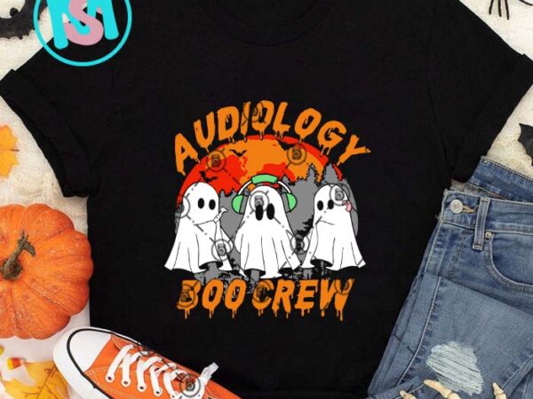 Audiologist boo crew halloween svg, happy halloween’s day svg t shirt vector Audiologist boo crew halloween svg, happy halloween’s day svg t shirt vector