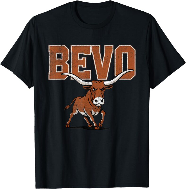 Bevo Longhorn Bull T-Shirt