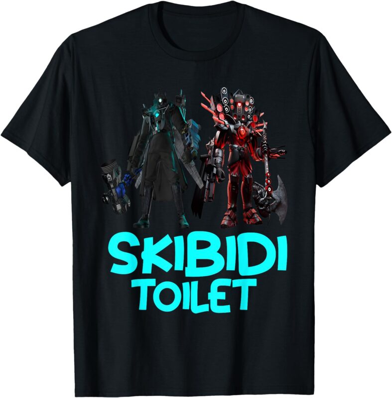 Birthday Boy Gifts for Kids, Adults Skibidi toilet T-Shirt