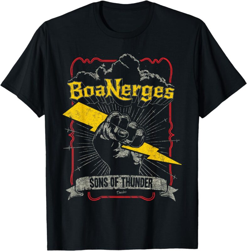 Boanerges Sons of thunder Bible verse Graphic T-Shirt