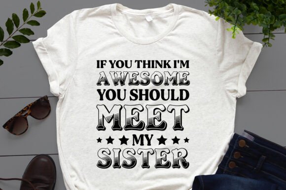 Brother Sister T-Shirt Design Bundle