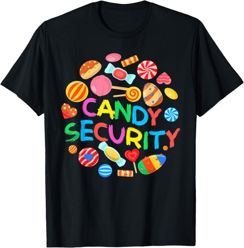 Candy Land Costumes Candy Security Candy Crew T-Shirt