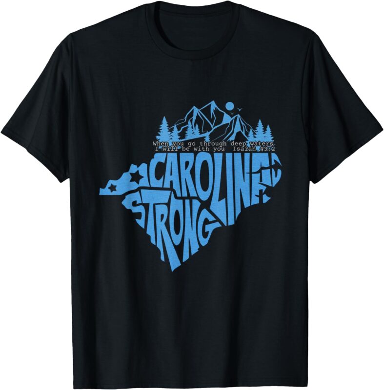 Carolina Strong Hurricane Relief Western NC T-Shirt