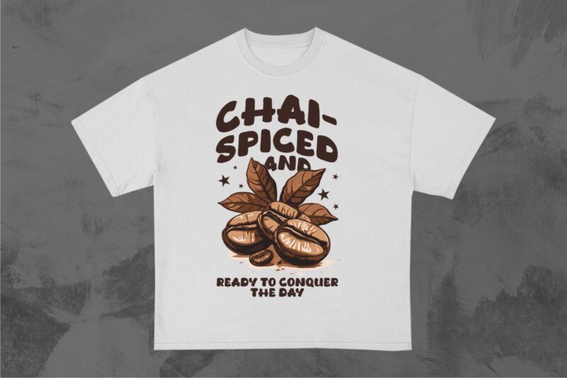 Coffee Spice T-Shirt Designs Bundle