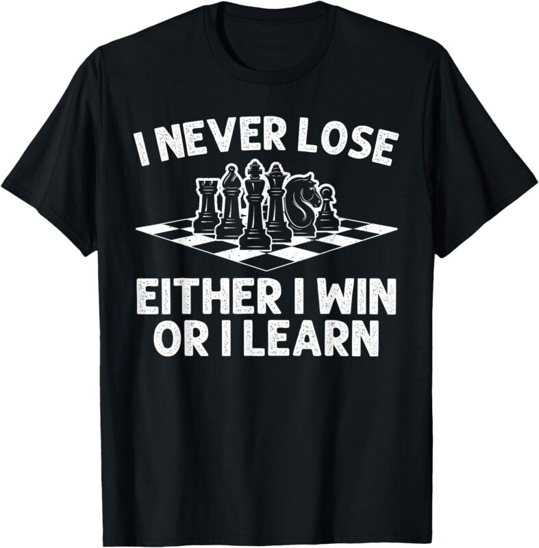 Cool Chess Design For Men Women Chess Lover Chess Player T-Shirt
