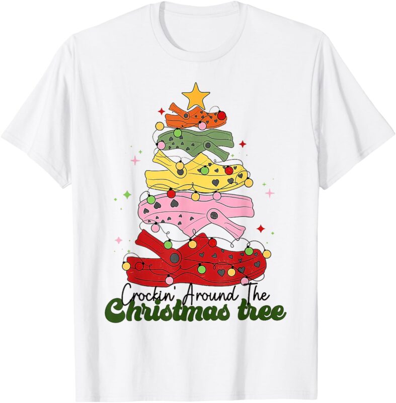 Crockin’ Around The Christmas Tree Crocking Around T-Shirt