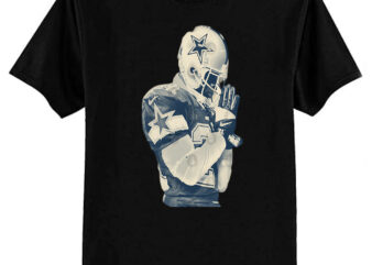 Dallas Cowboys – Blue Vintage Color T-Shirt