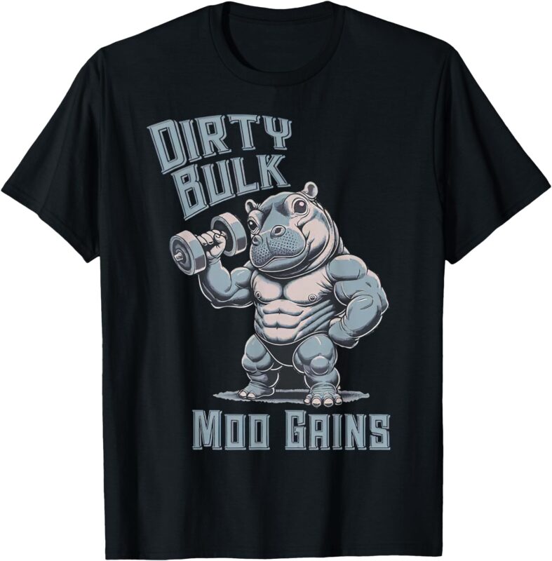 Dirty Bulk Moo Gains T-Shirt
