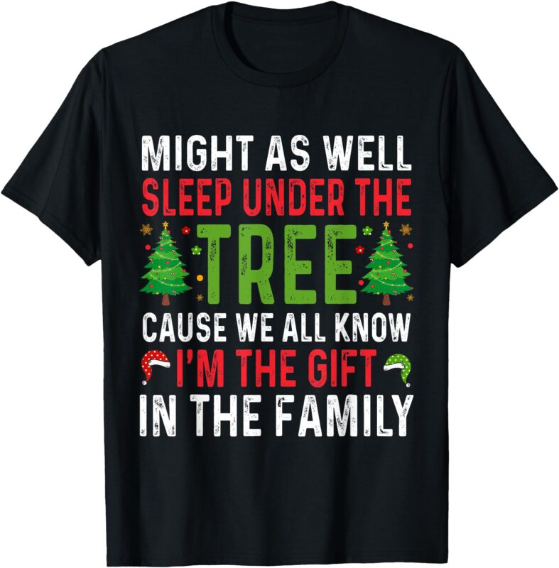 Funny Christmas Kids Christmas Humor Pajamas Boys Girls T-Shirt