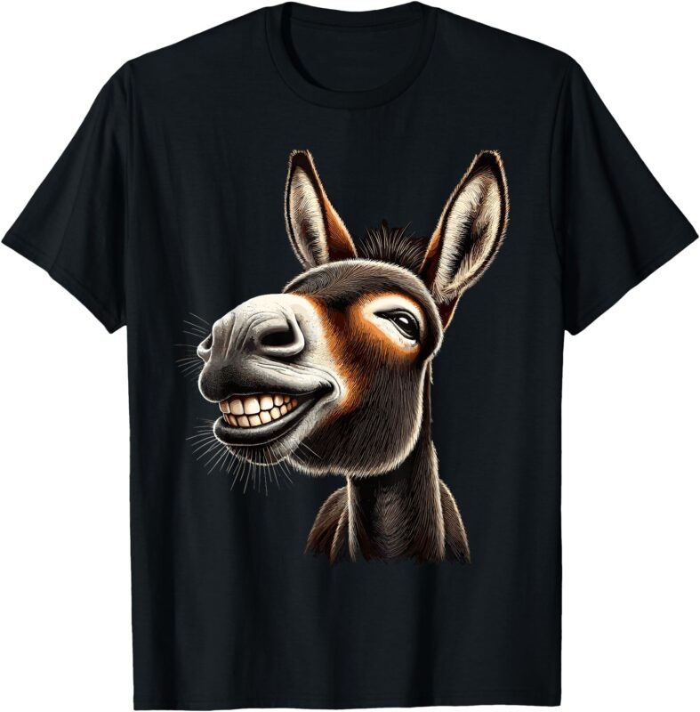 Funny Donkey Cool Donkey For Donkey Lovers T-Shirt
