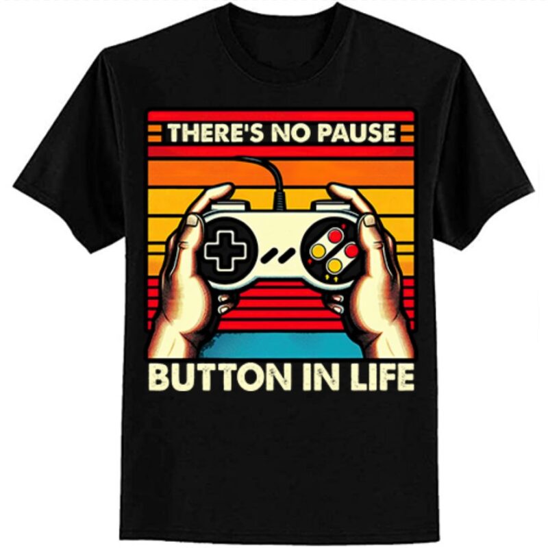 Funny Gamer Quote Motivational Retro Video Gaming Classic T-Shirt ltsp