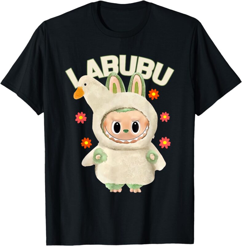Funny Labubu The Monsters Duck For Men Women Kids T-Shirt