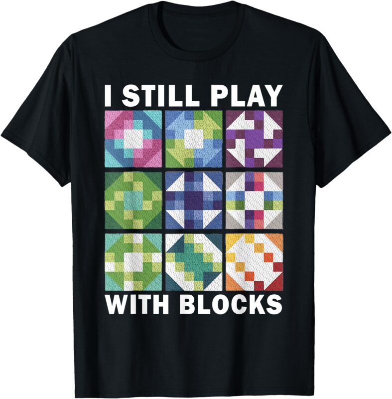 Funny Quilting Art For Women Quilting Sewing Lover Quilter T-Shirt