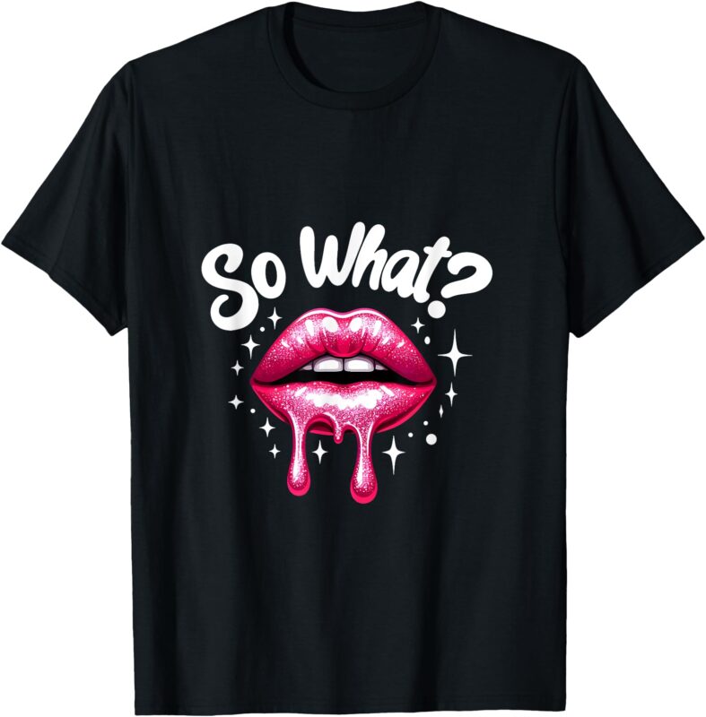 Funny Tee Pink Colors Tour For Men Women Kids So what_ T-Shirt