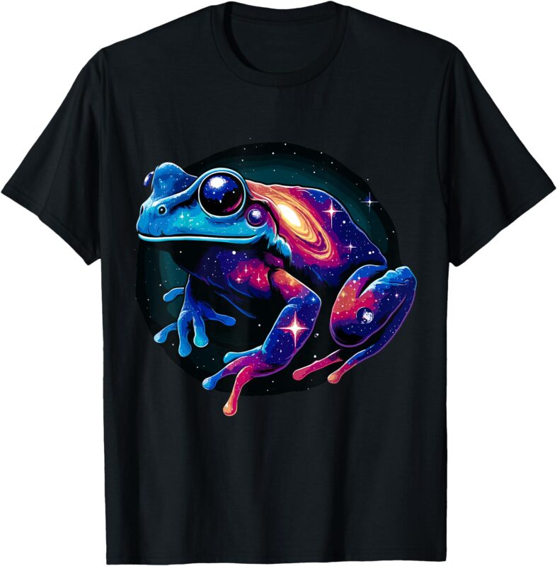 Galaxy Frog Space T-Shirt