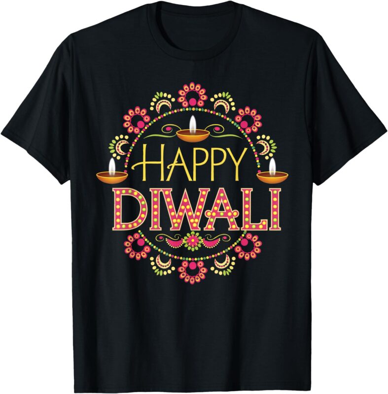 Happy Diwali Funny Festival Proud Indian Matching Family T-Shirt