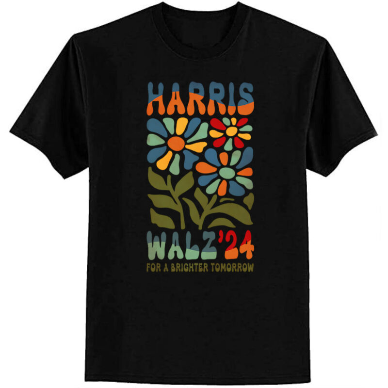 Harris Walz 2024 For President T-Shirt