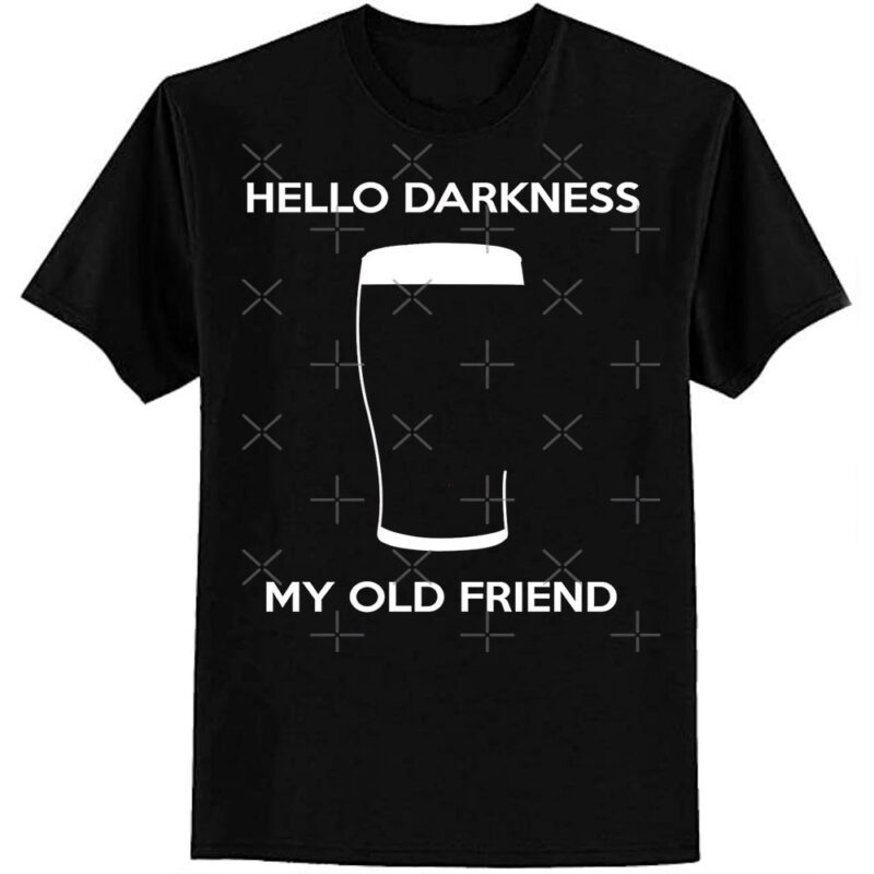 Hello Darkness My Old Friend – Draught Beer Classic T-Shirt