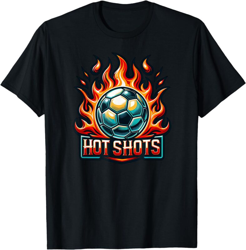 Hot Shots Soccer Team T-Shirt