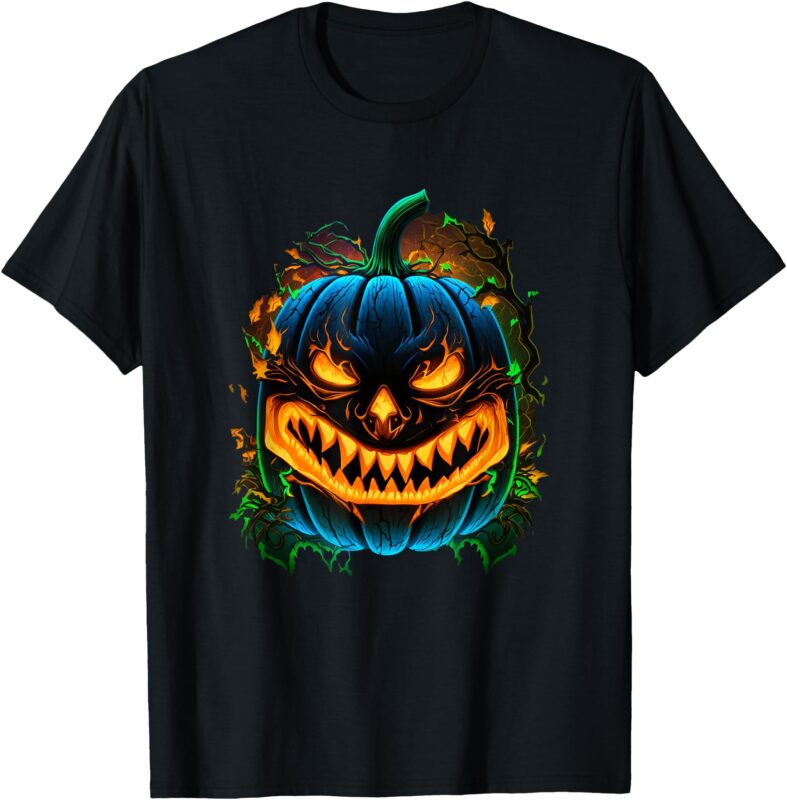 Jack O’Lantern pumpkin spooky TD T-Shirt