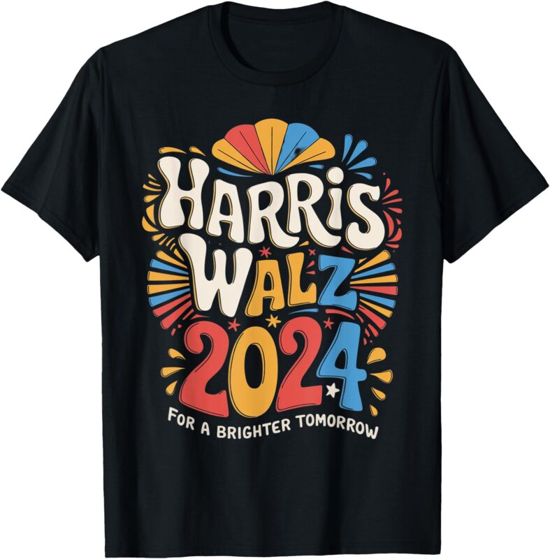 Kamala Harris Tim Waltz Campaign Harris Walz 2024 Election T-Shirt