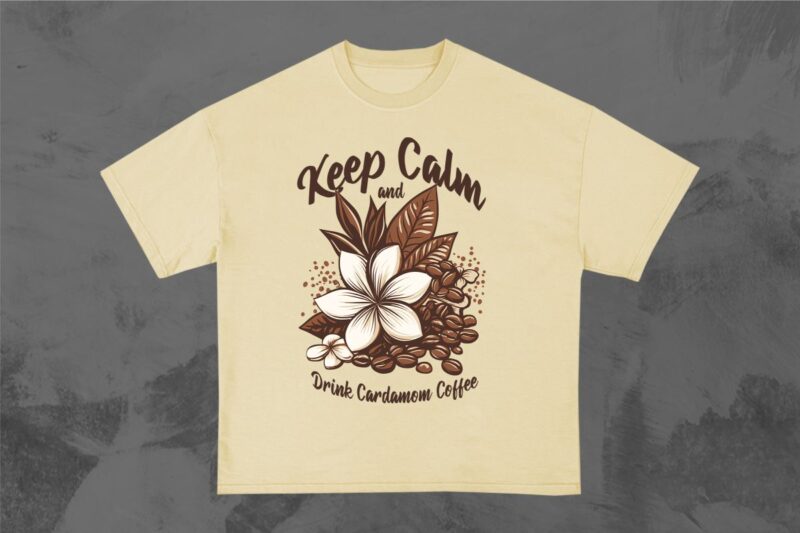 Coffee Spice T-Shirt Designs Bundle