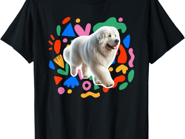 Kuvasz colorful design dog t-shirt Kuvasz colorful design dog t-shirt
