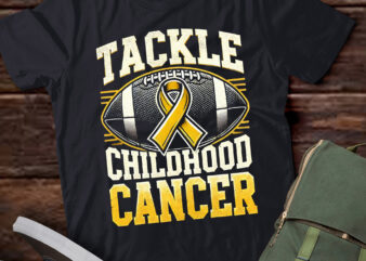 LT482 Childhood Cancer Awareness Tackle Cancer Football