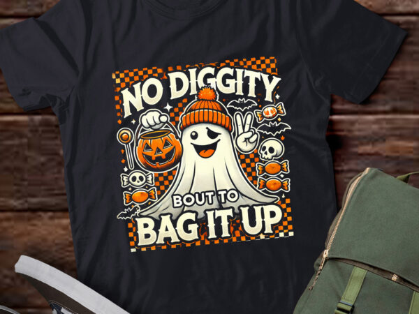 Lt504 halloween ghost no diggity bout to bag it up t shirt vector graphic Lt504 halloween ghost no diggity bout to bag it up t shirt vector graphic