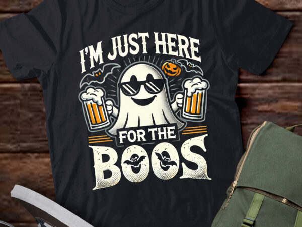 Lt509 i’m just here for the boos happy halloween costume t shirt vector graphic Lt509 i’m just here for the boos happy halloween costume t shirt vector graphic