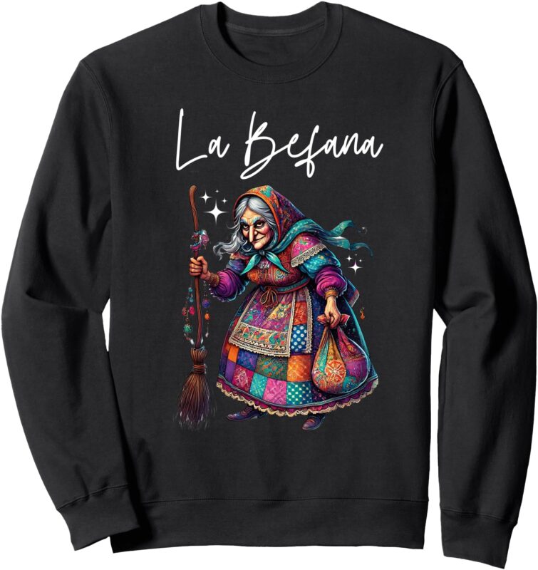 La Befana Christmas Witch, Kitchen-WItch Sweatshirt