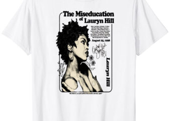 Lauryn Hill Fugees The Famous Vintage Retro Rock Rap Hiphop T-Shirt