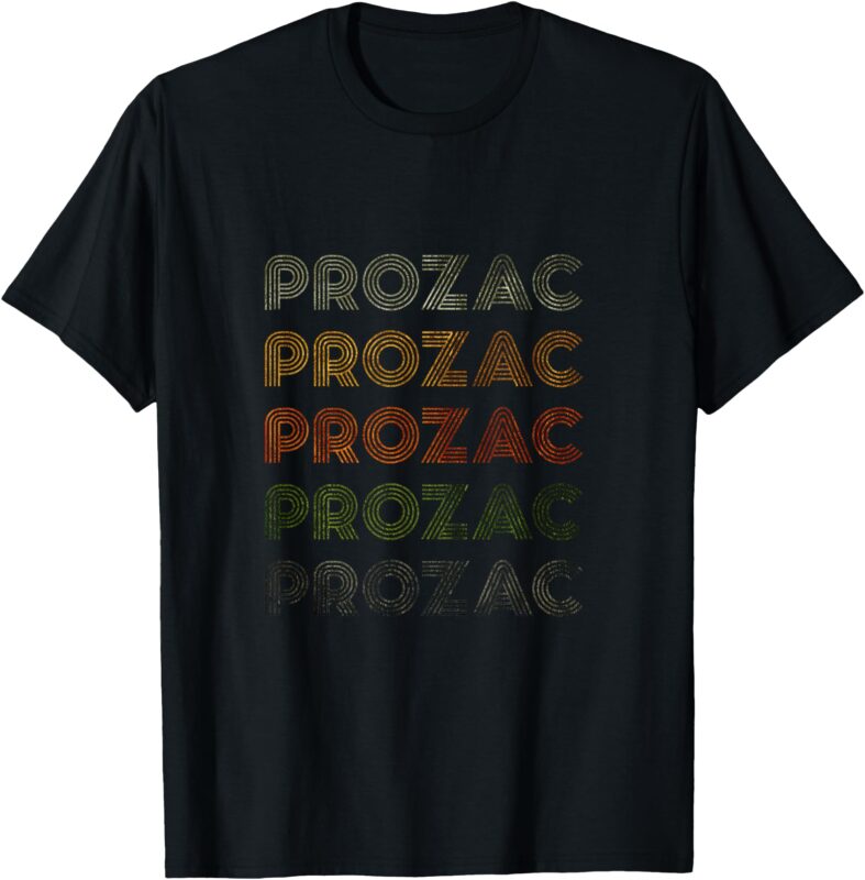 Love Heart Prozac Tee Grunge Vintage Style Black Prozac T-Shirt