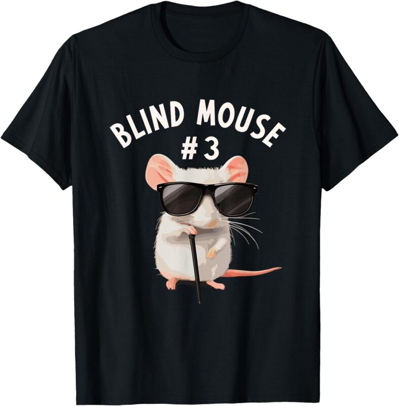 Matching Group Outfit #3 of 3 – Three Blind Mice Costume T-Shirt