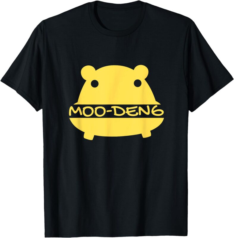Moo Deng Clan _ Funny Pygmy Baby Hippo Mu deng Hip Hop Zoo T-Shirt