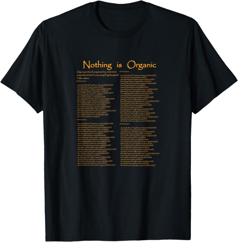 Nothing is Organic T-Shirt